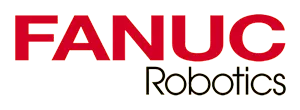 لوگوی برند FANUC در زمینه رباتهای صنعتی و اتوماسیون کارخانه